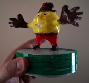 A 3D printed character light